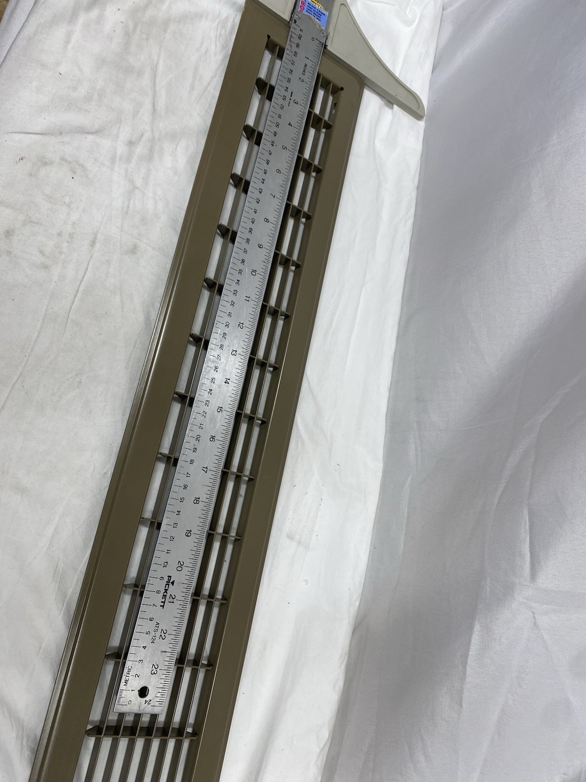 *DMG* HVAC Premium 4″ X 30″ Heavy Duty Walkable Floor Grille Brown
