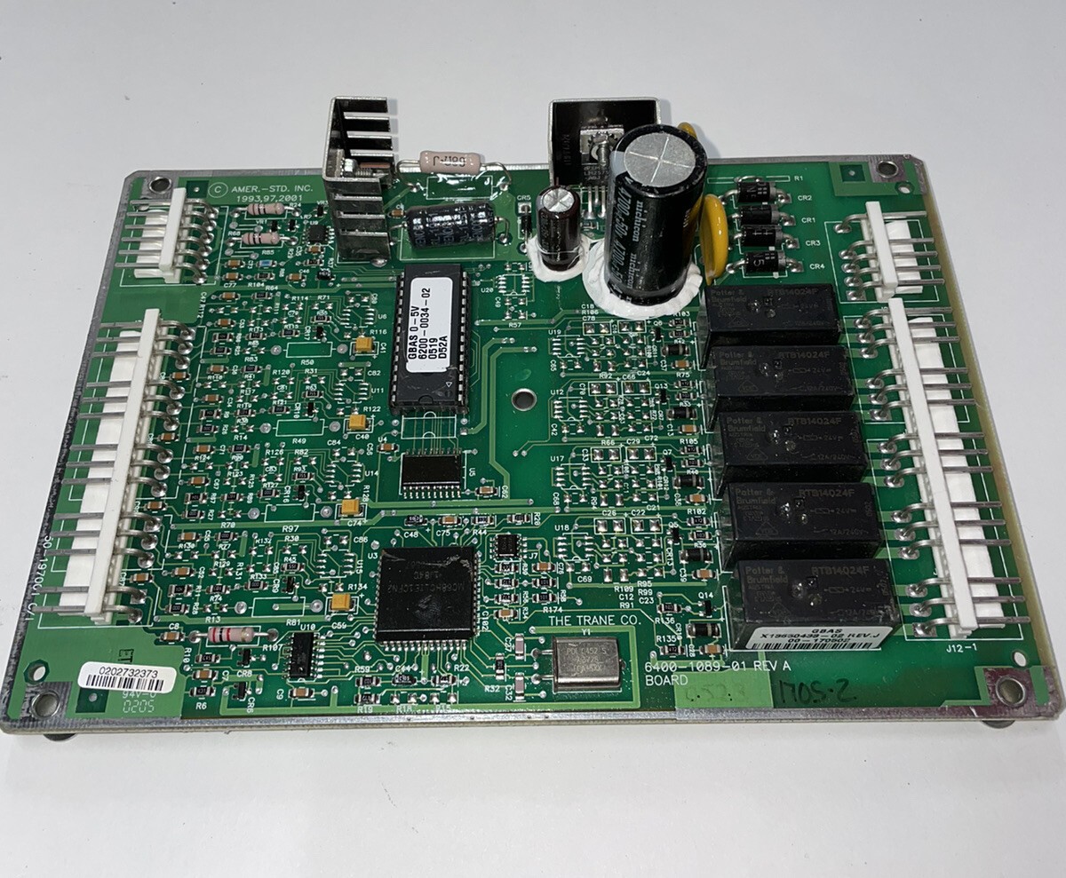 Trane 6400-1089-01 Rev A Circuit Board Chiller Controller