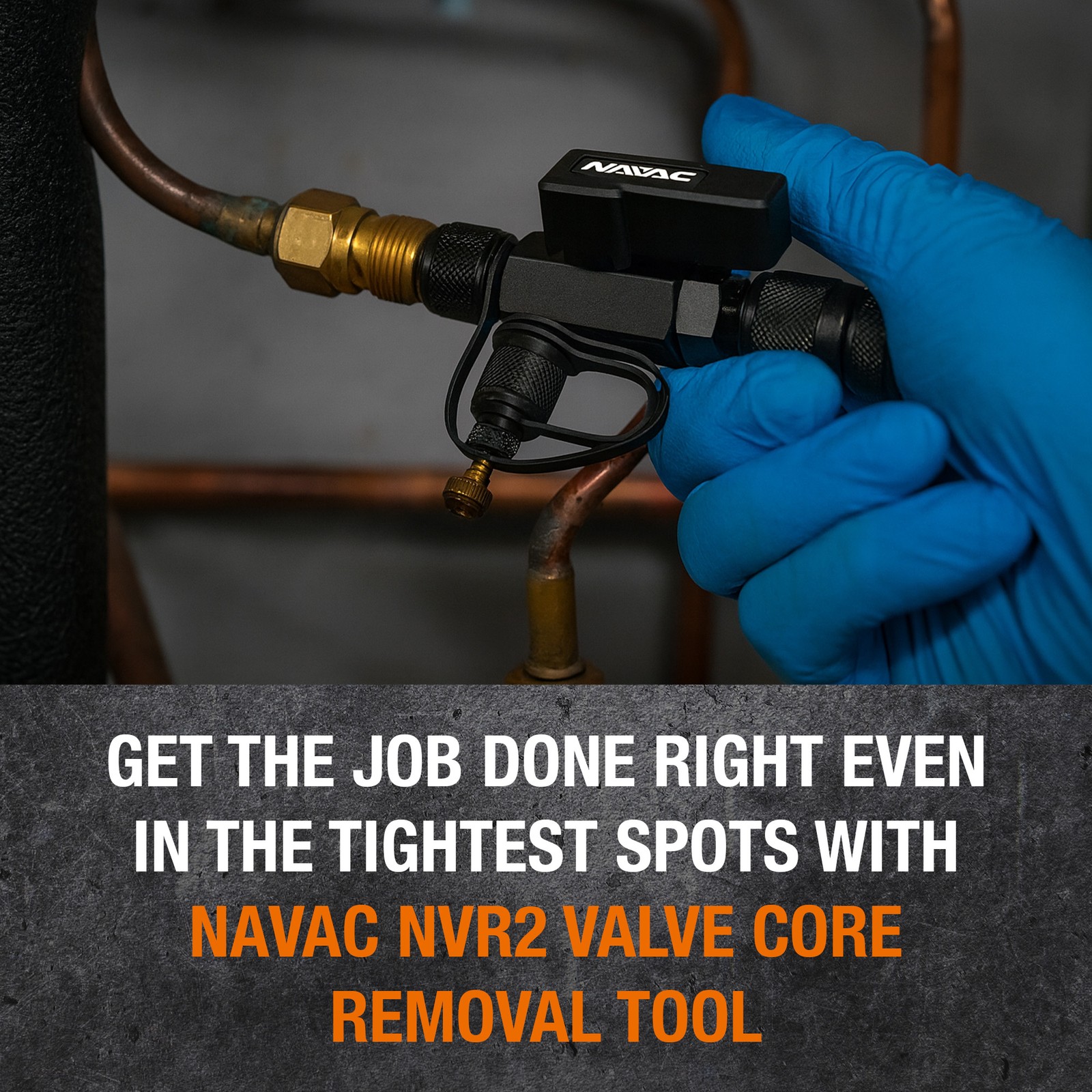 NAVAC NVR2 Valve Core Removal Tool – HVAC Tool for Fast Recovery and Evacuation
