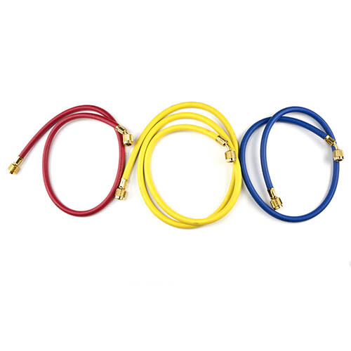 Yellow Jacket 21982 PLUS II Hose Set, 1/4 x 1/4 in. 45°, 36 in./60 in.
