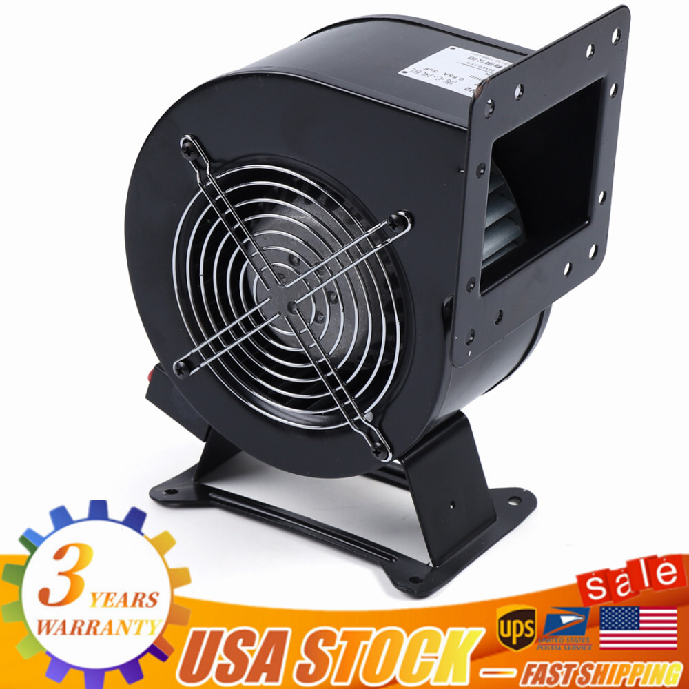 Blower Motor Fan Assembly Outdoor Wood Furnace Boiler Blower 196CFM 72db 120w