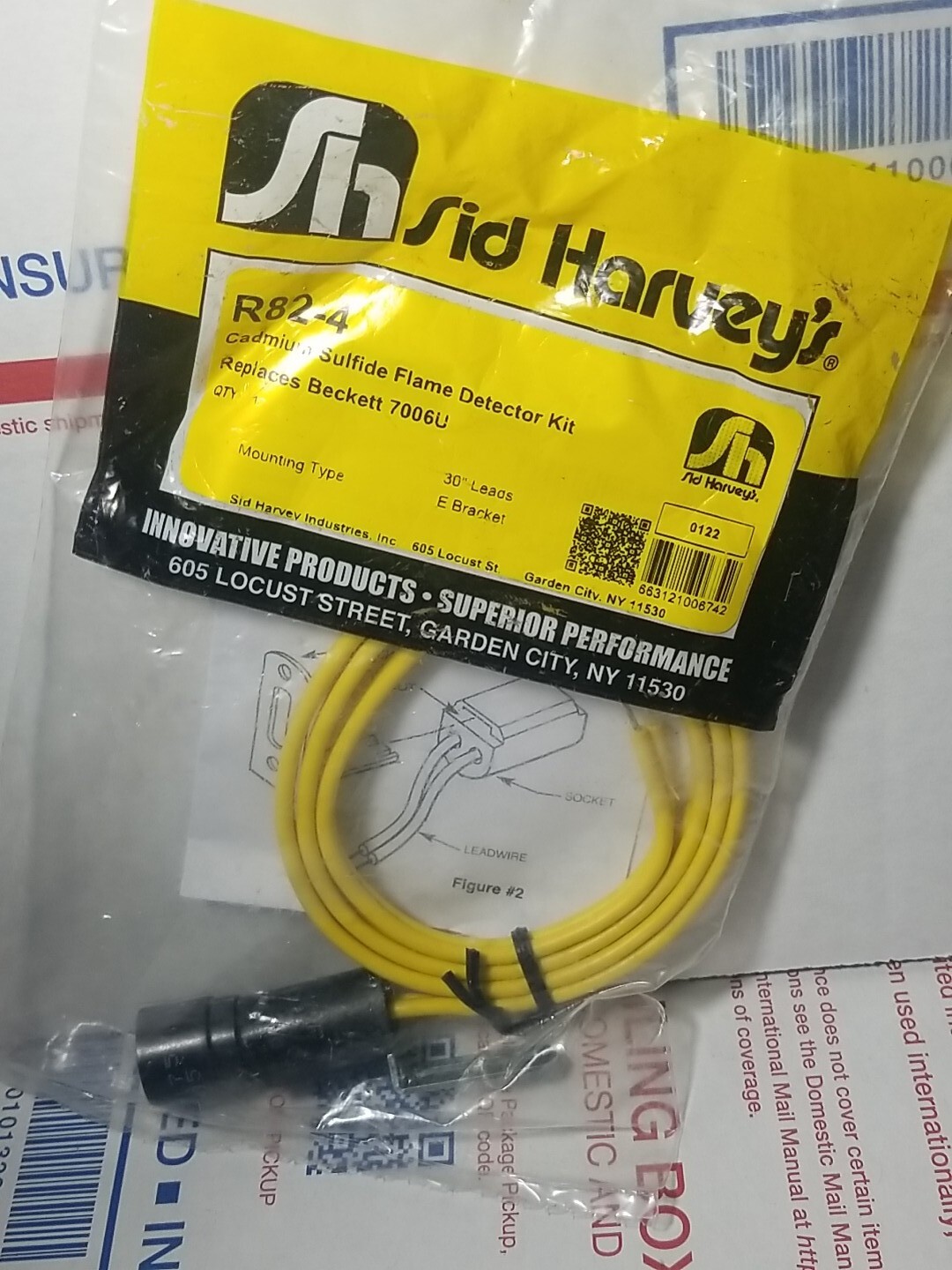 Sid Harvey #R82-4 Cadmium Sulfide Flame Detector Kit