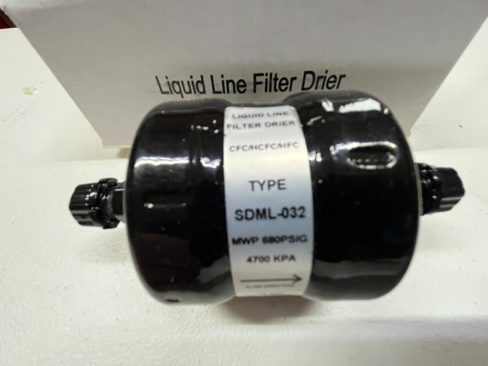 SDML 032 1/4-in SAE Liquid Line Refrigerant Filter Drier, 3 Cubic Inch