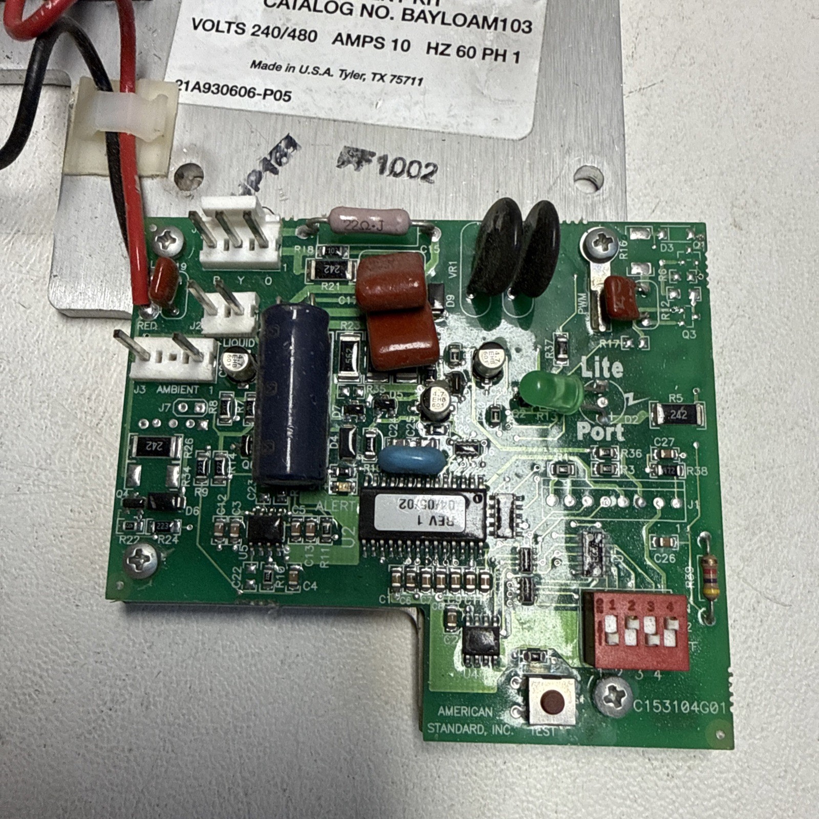 Trane American Standard BAYLOAM103 Head Pressure Low Ambient Kit