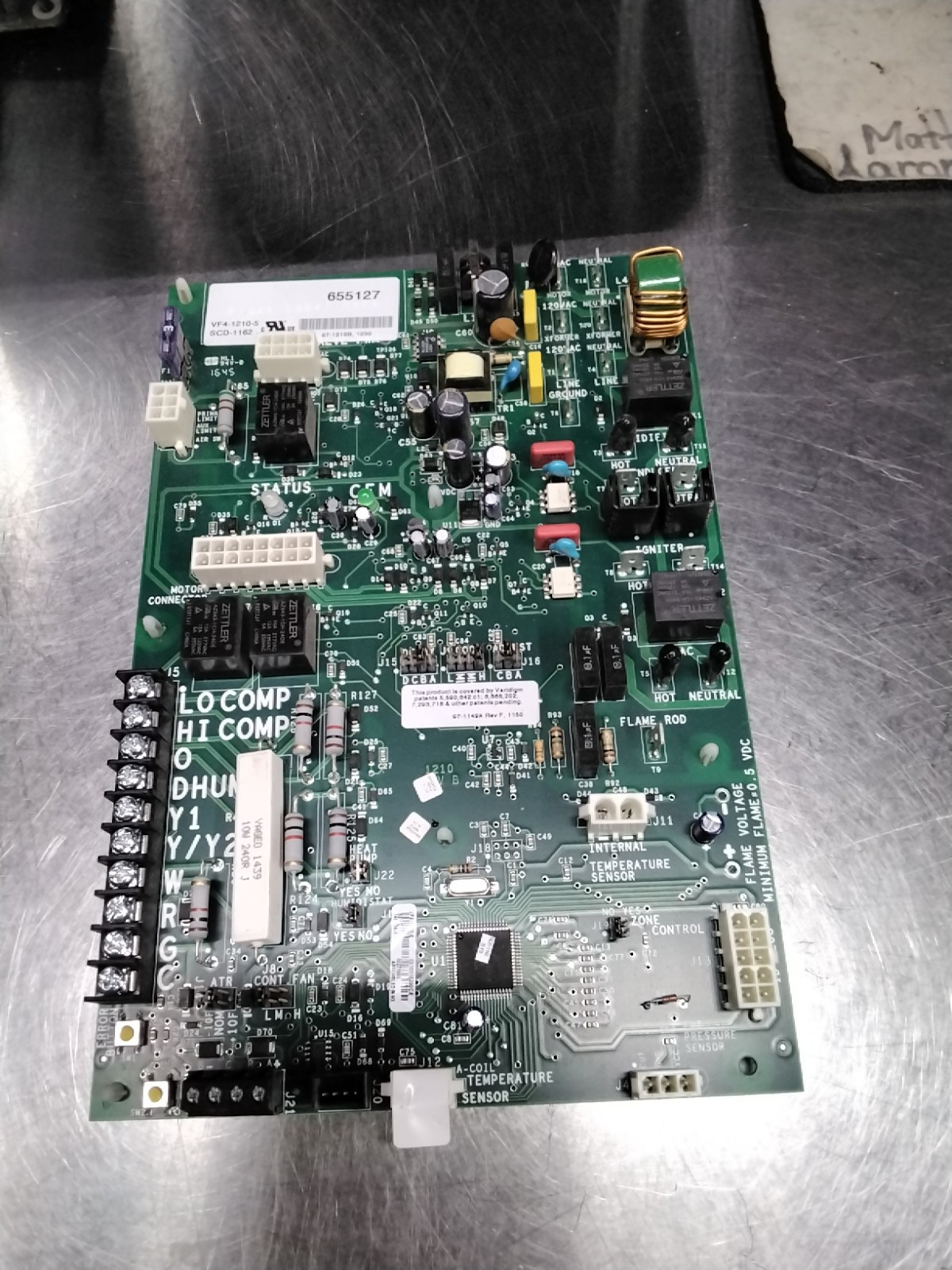 USED CONTROL BOARD FOR VARIDIGM FURNACE PT# 97-1149A REV E FREE SHIPPING