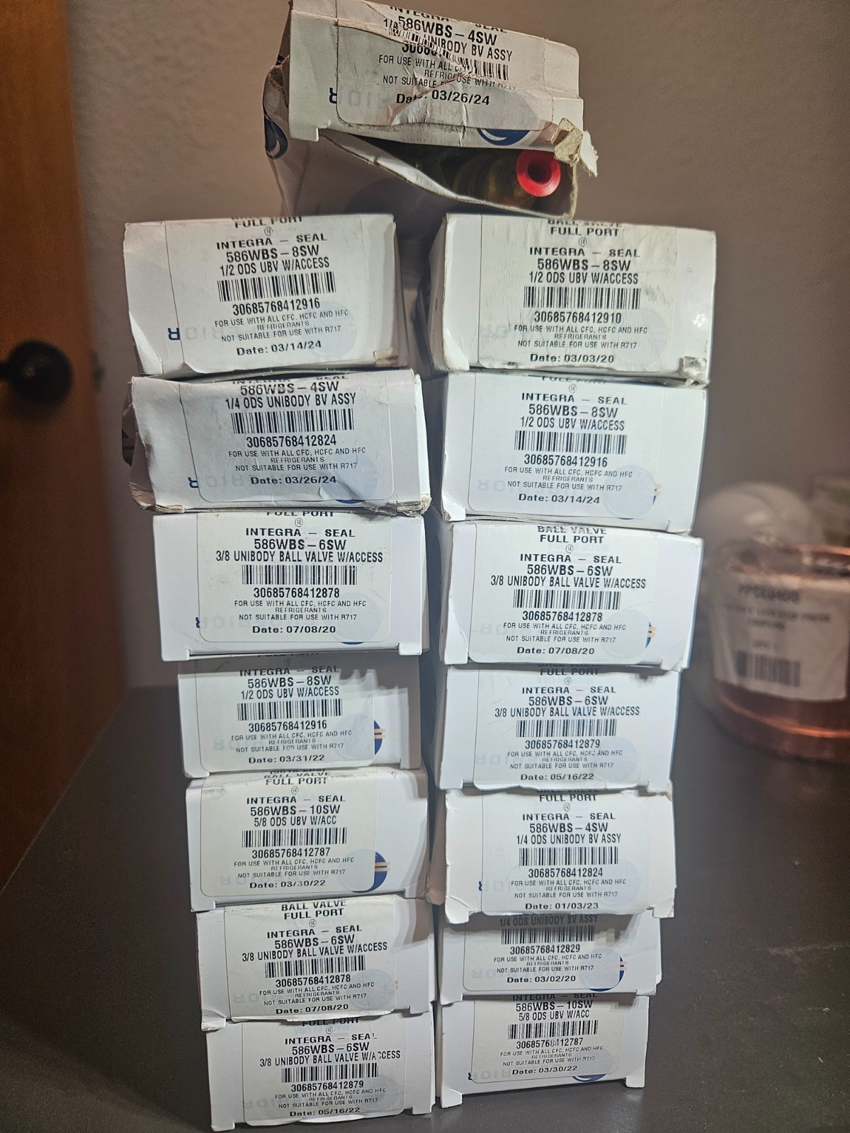 Superior Ball Valve 586WBS-6SW 3/8 ODS