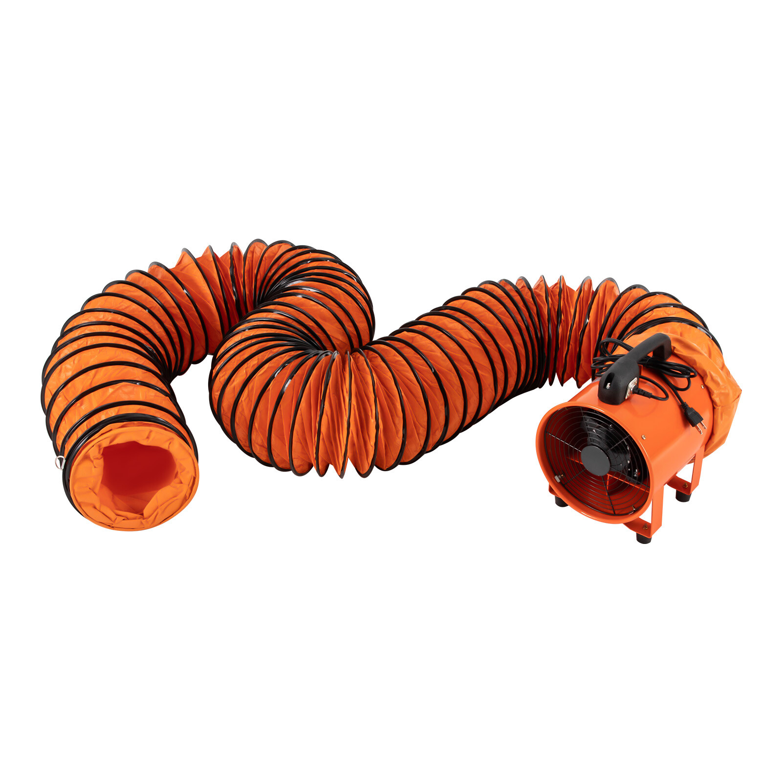 10″ Extractor Fan Blower Duct Hose Ventilator Portable Industrial Air Mover 10m