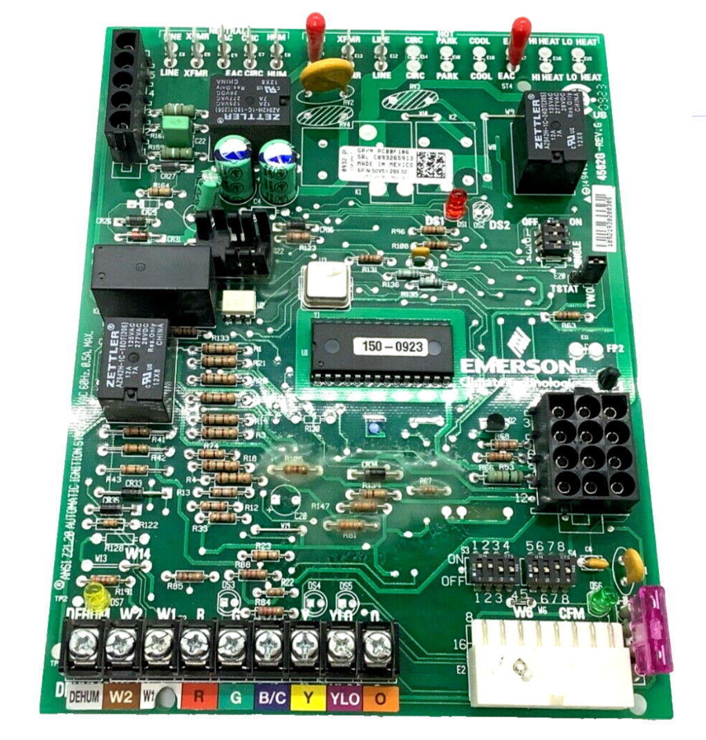 50V61-289 furnace control board 203000 / 150-0823