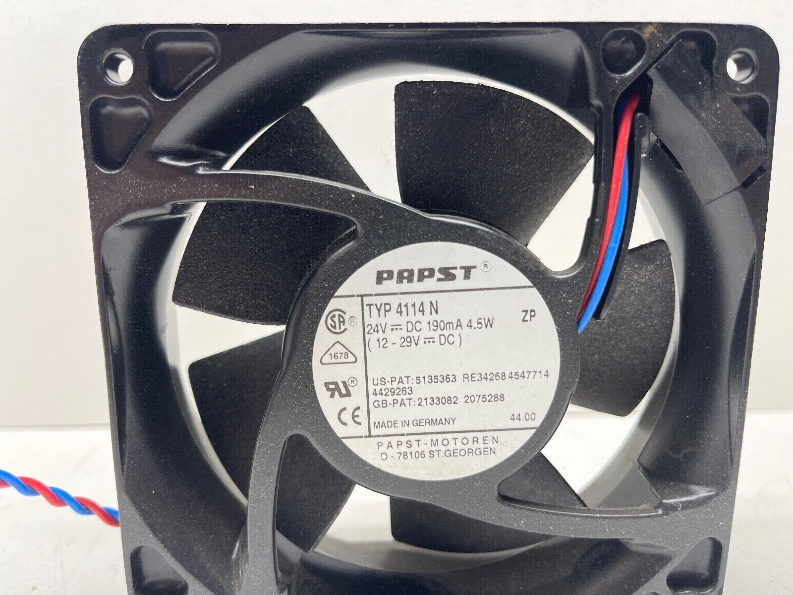 PAPST 4114N 24VDC