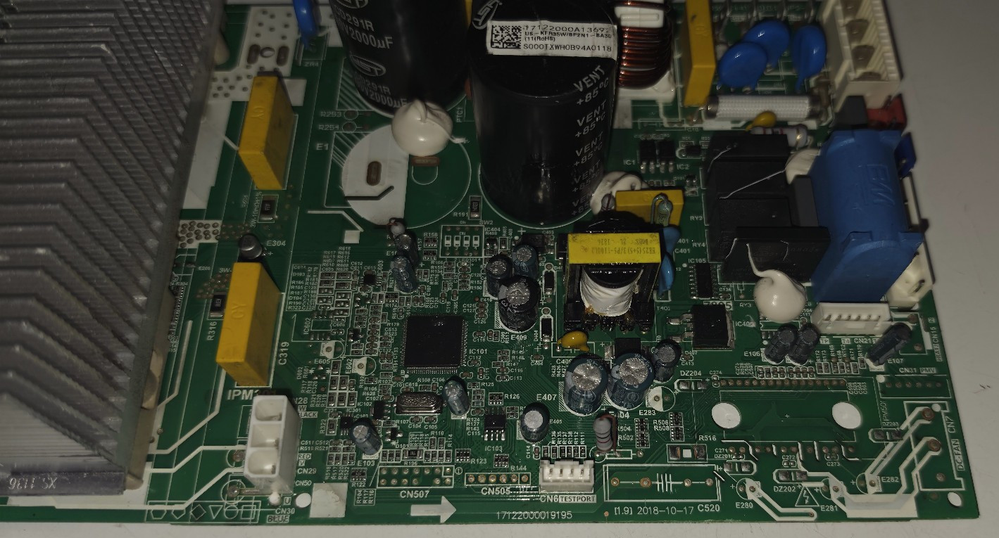 Main Control Board US-KFR-35W/BP3N1 (115V+RX62T+41560).D.13.WP2-1 17122000019195