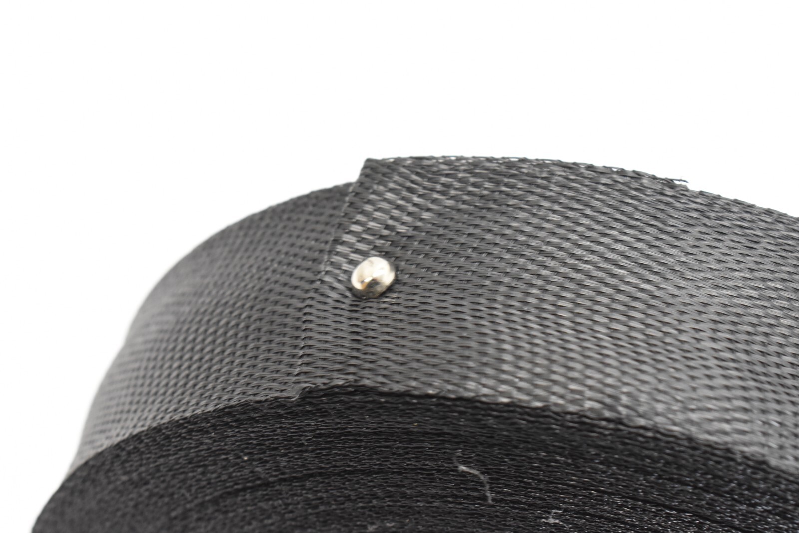 XperTek Duct Strap Black Woven Polypropylene 1.75″ x 300 ft DS175B Strap Mesh