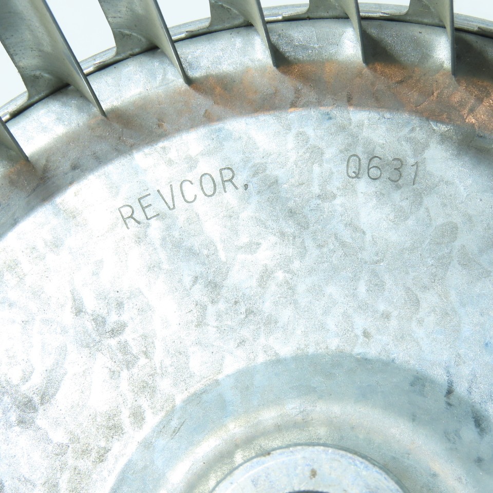 Revcor Q631 6-3/16″ OD x 3-3/8″ Centrifugal Blower Wheel Squirrel Cage 5/8″ Bore