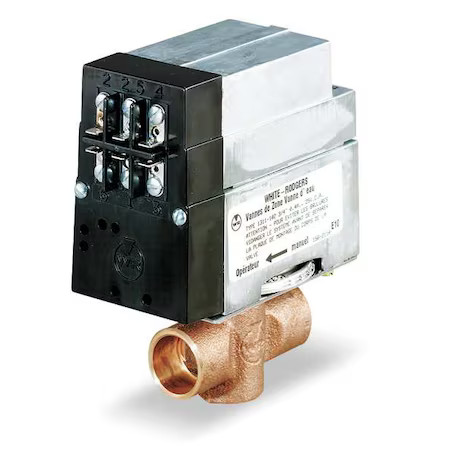 White-Rodgers 13 11 102S1 Motorized Zone Valve, 5-5/8X4-5/8X2-5/8