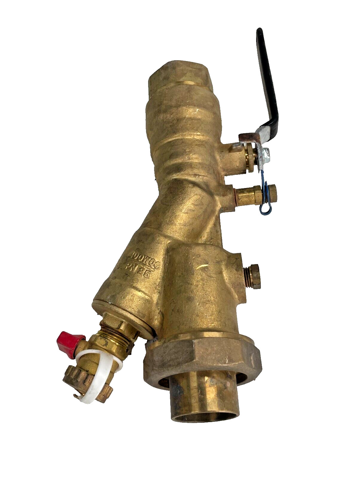 IMI FLOW YC-SBS Combination Ball Valve Y-Strainer, 1-1/4″ NPT x Union Sweat