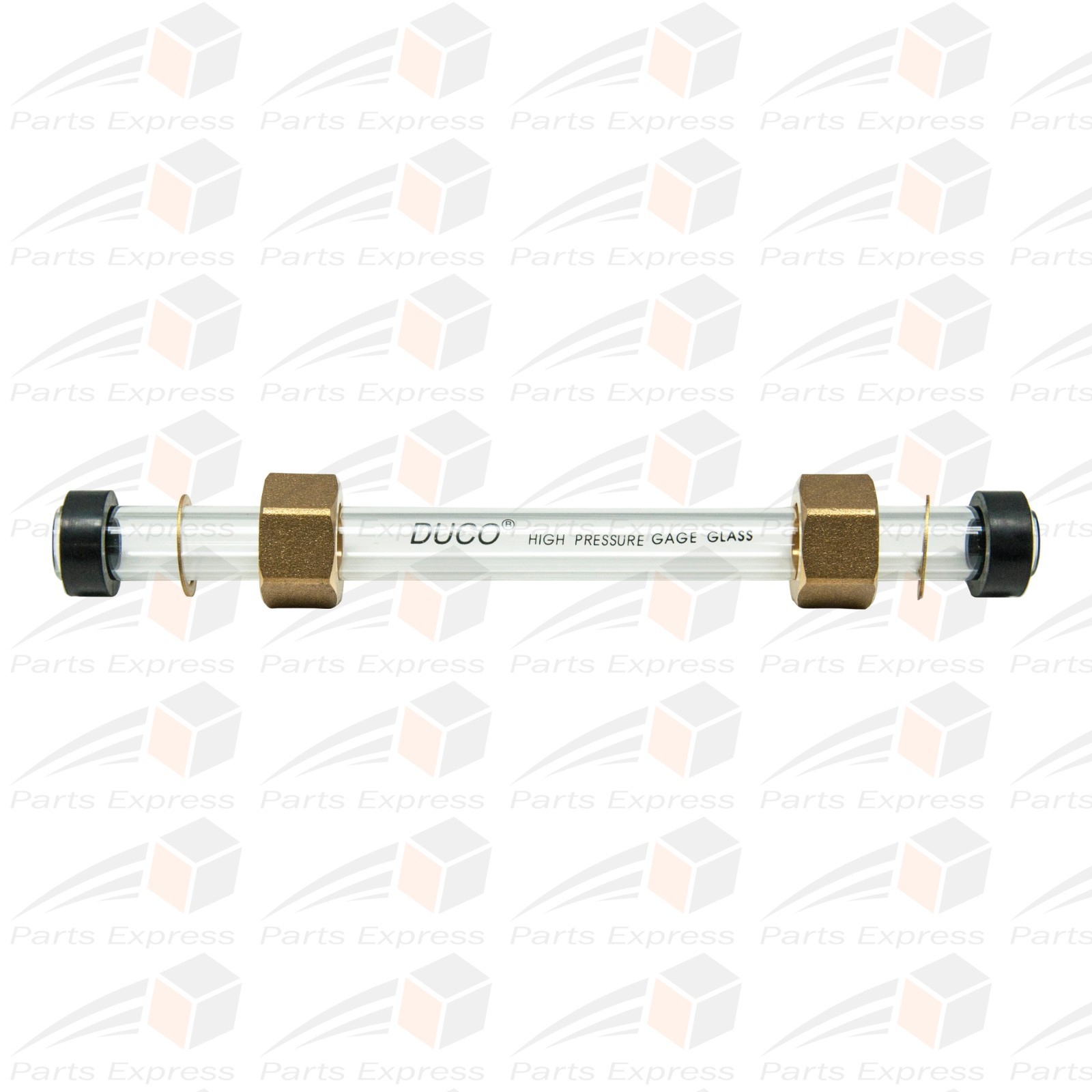 STEAM BOILER SIGHT GLASS REPAIR KIT, 5/8″OD GLASS (3″~16″)+GASKETS+WASHERS+NUTS)