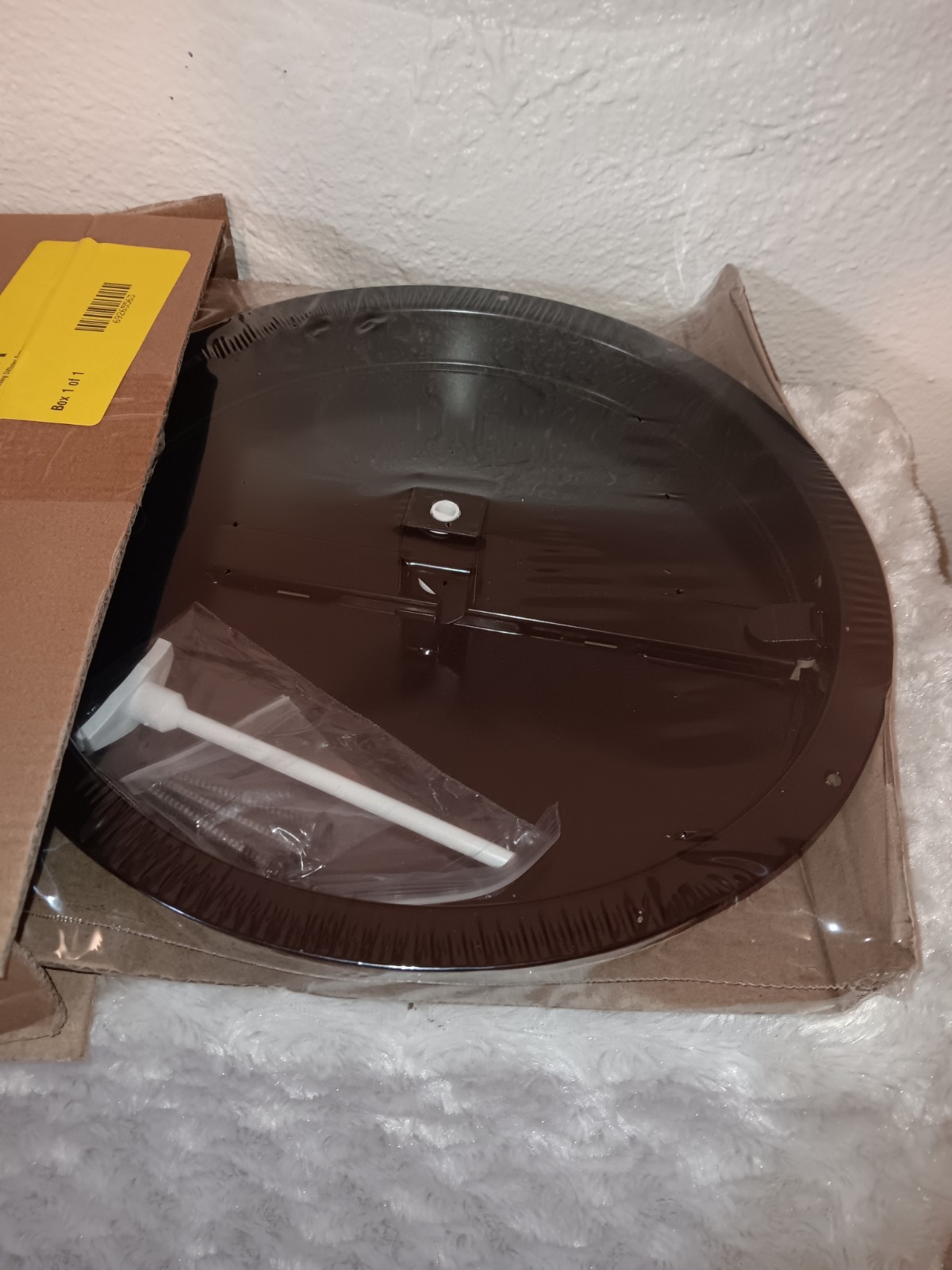 Handua 10″ Manual Damper for Air Supply / Black / New Inbox