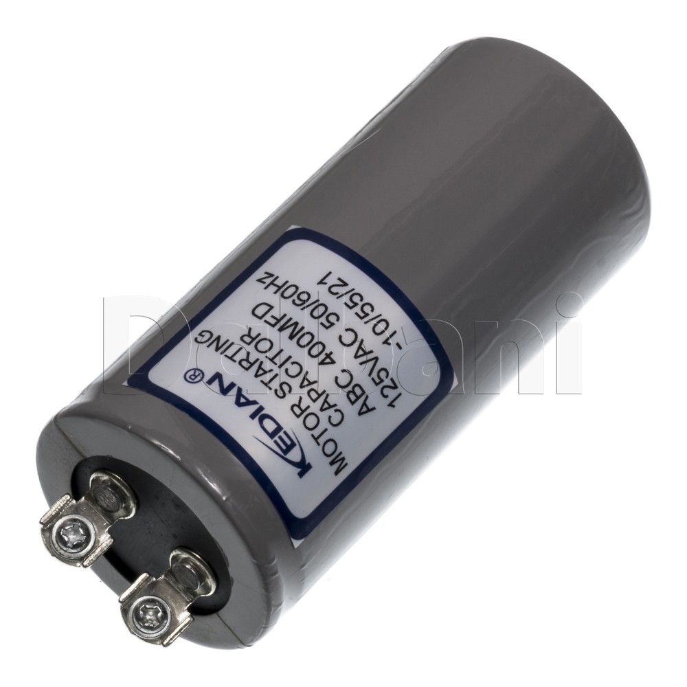 Japanese Spec 400MDF 125VAC Motor Start Capacitor CD60 ABC 400uF 45×100 10/55/21