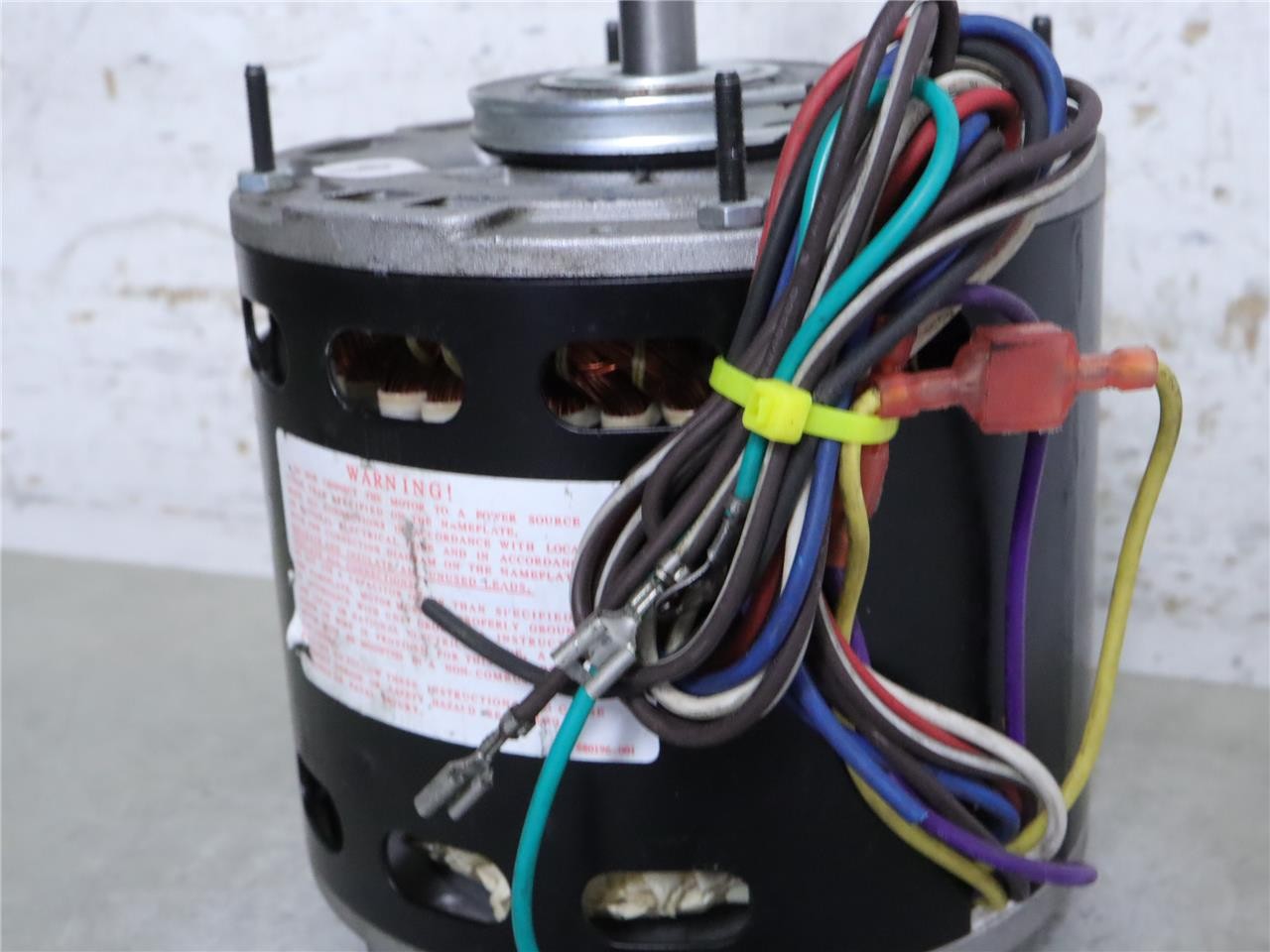 EconoMaster F48AD25A01 Furnace Blower Motor 1/2HP 1075RPM 115V 3SPD EM3587