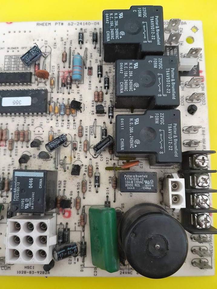 Rheem Spark Ignition Furnace Control Board 62-24140-04 Model 1028-928A For PARTS