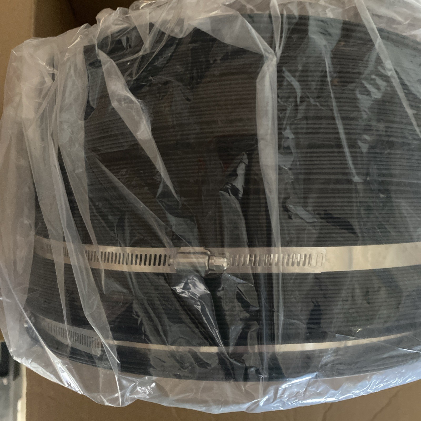 New AC Infinity Flexible 12’ Aluminum AC Duct Tube AI-DTA12-8 Black 12×8 Feet