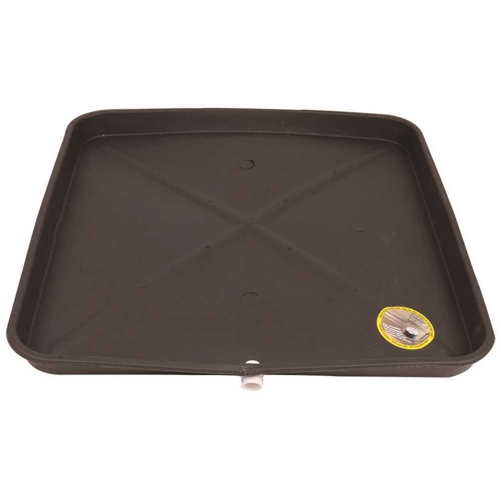 Secondary Condensate Drain Pan 27×48 in. (5 Drain Pans/Case) Black