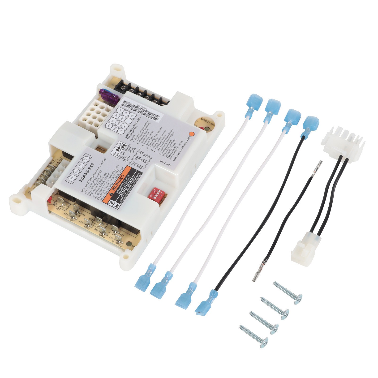 50A55-843 Integrated Furnace Control Board Fits White Rodgers For Lennox