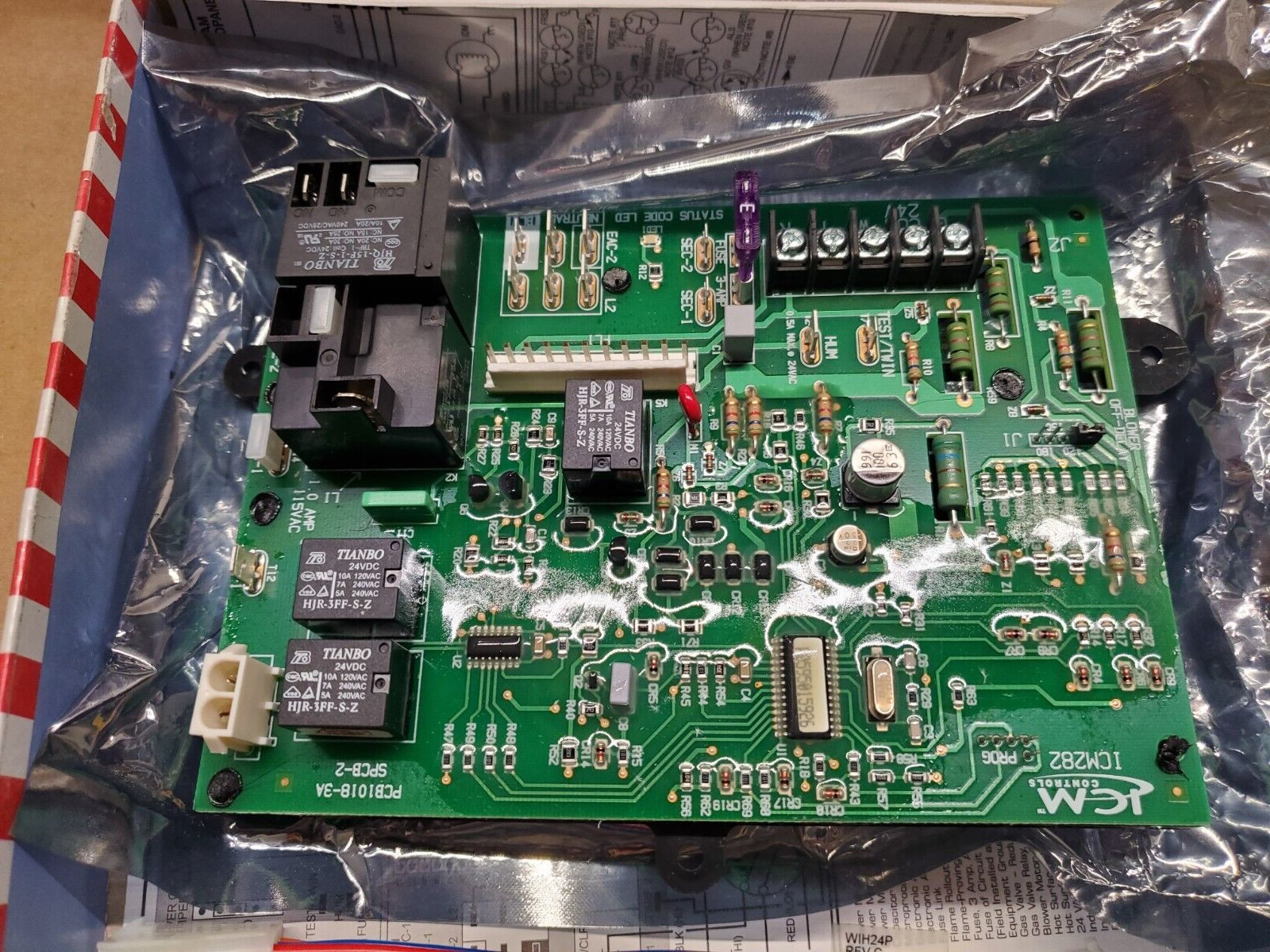 NEW ICM Controls ICM282A control board for Carrier HK42FZ-Series for 325878-751