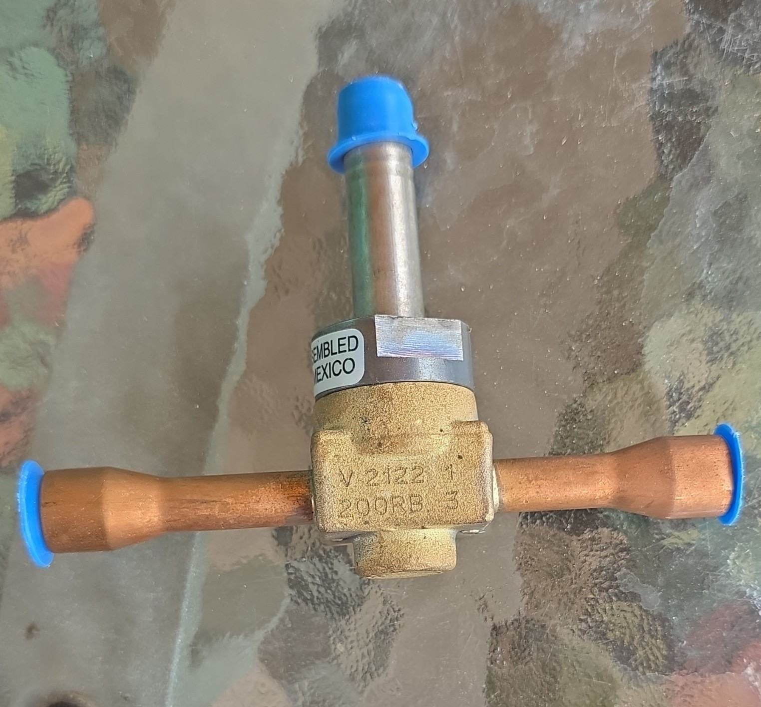 Emerson 200RB-3 HVAC/Refrigeration Valve Brass Body Copper Sweat Connections