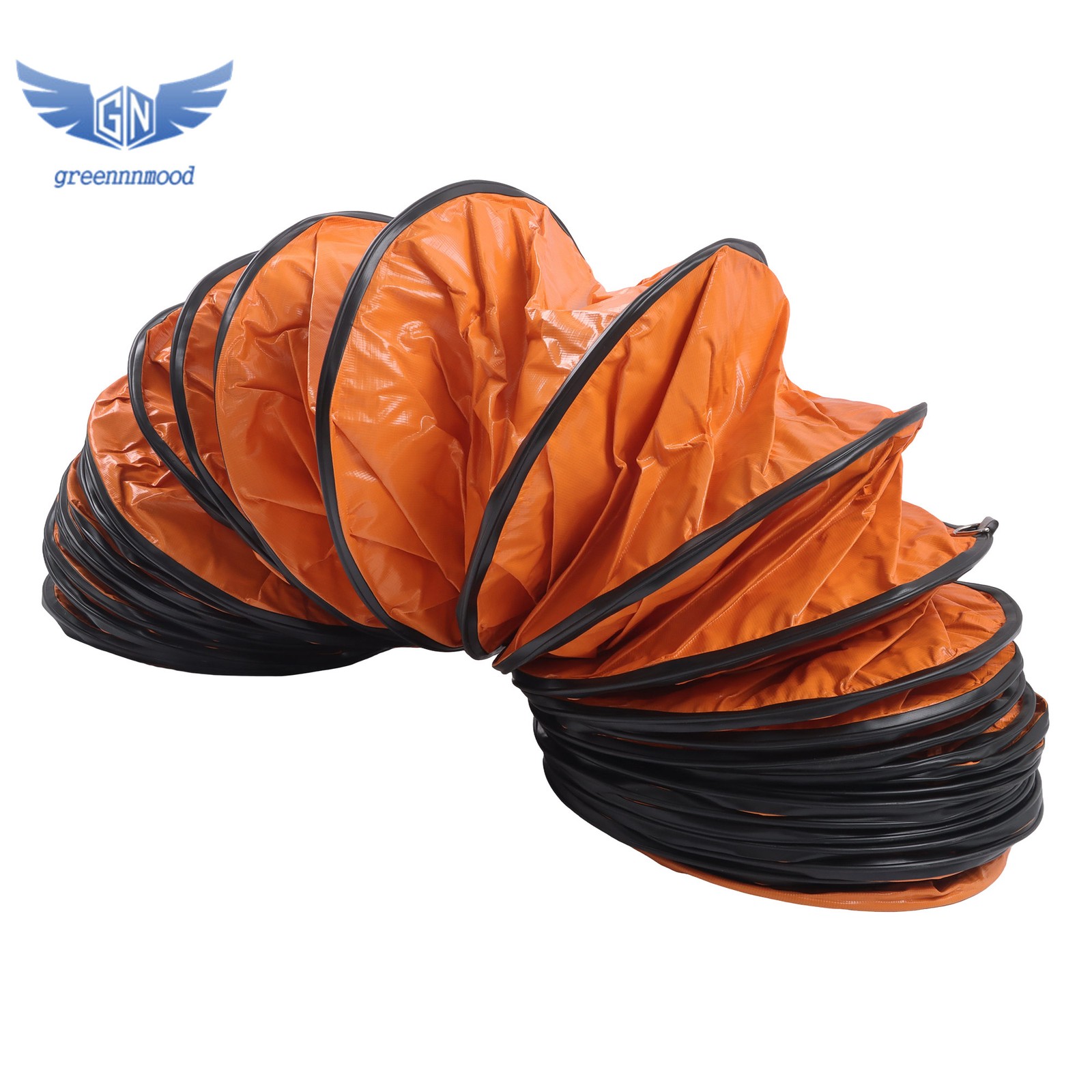 Ducting Hose, 25ft PVC Flexible HVAC Duct Hosing for 10″ Blower Exhaust Fan