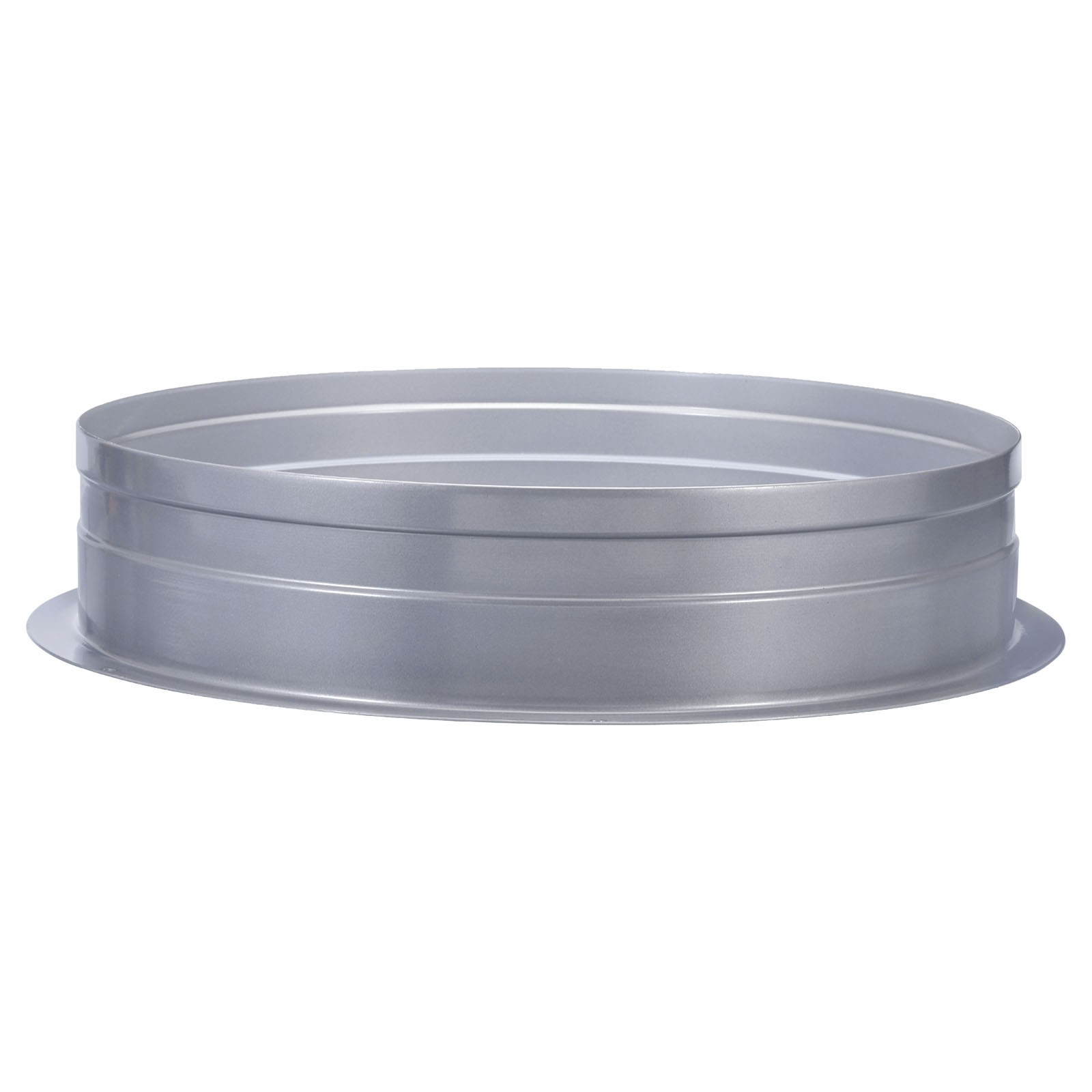 12 Inch Duct Connector Flange Metal Straight Pipe Exhaust Hose Flange