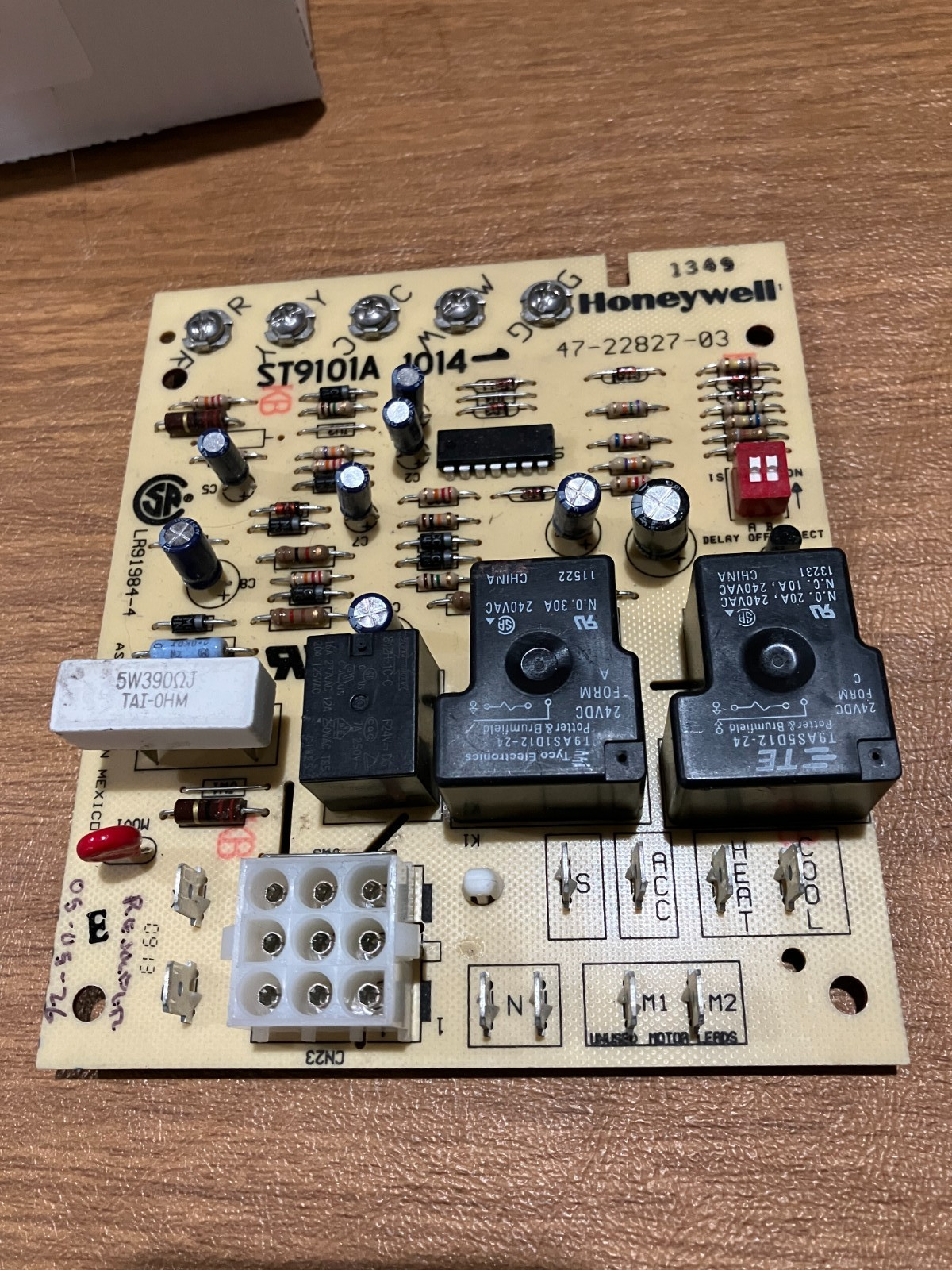 Honeywell Resideo ST9101A1014 Rheem 47-22827-03 Furnace Circuit Board TESTED