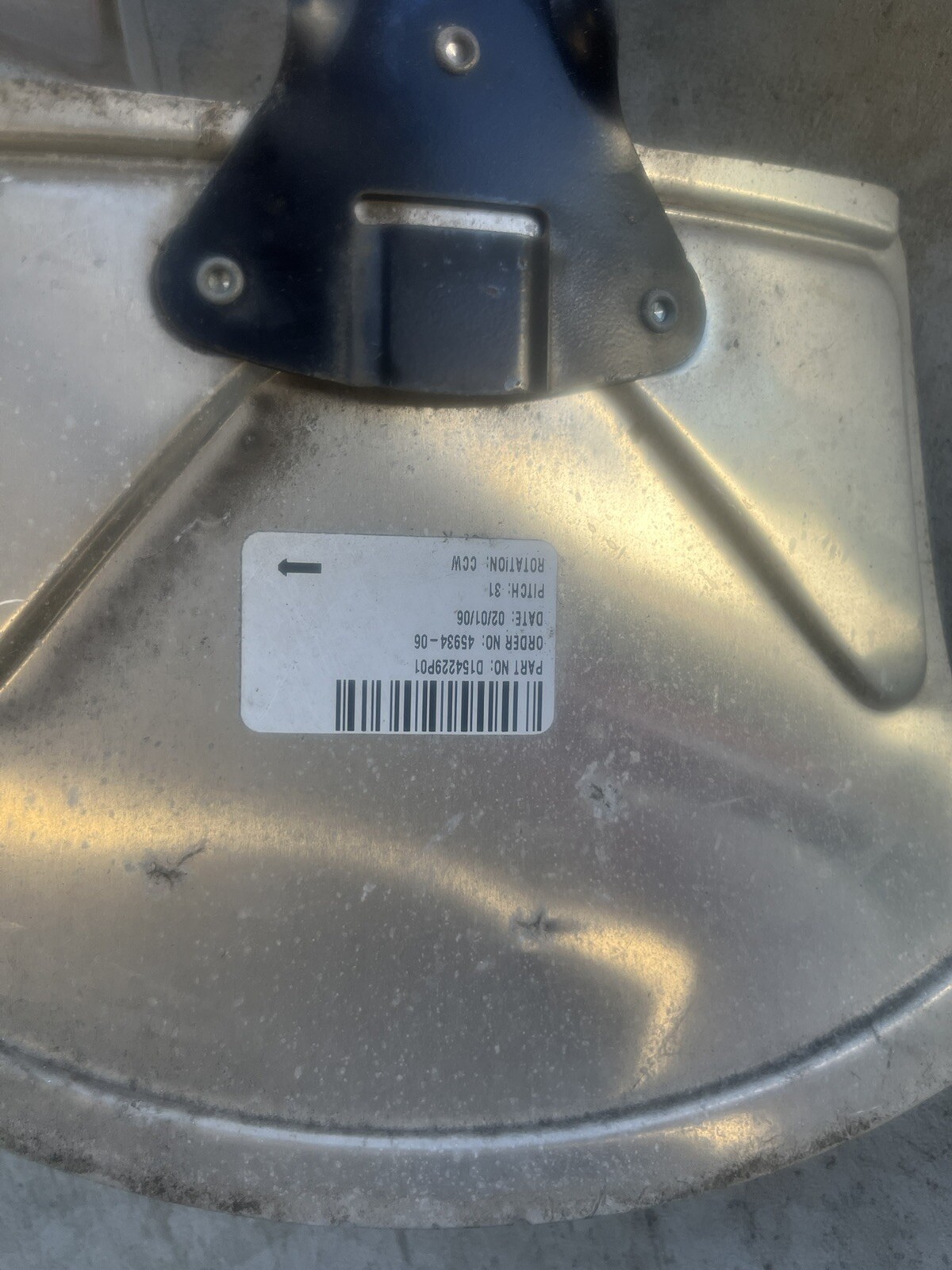 Trane FAN03748 Fan Blade D154229P01 USED