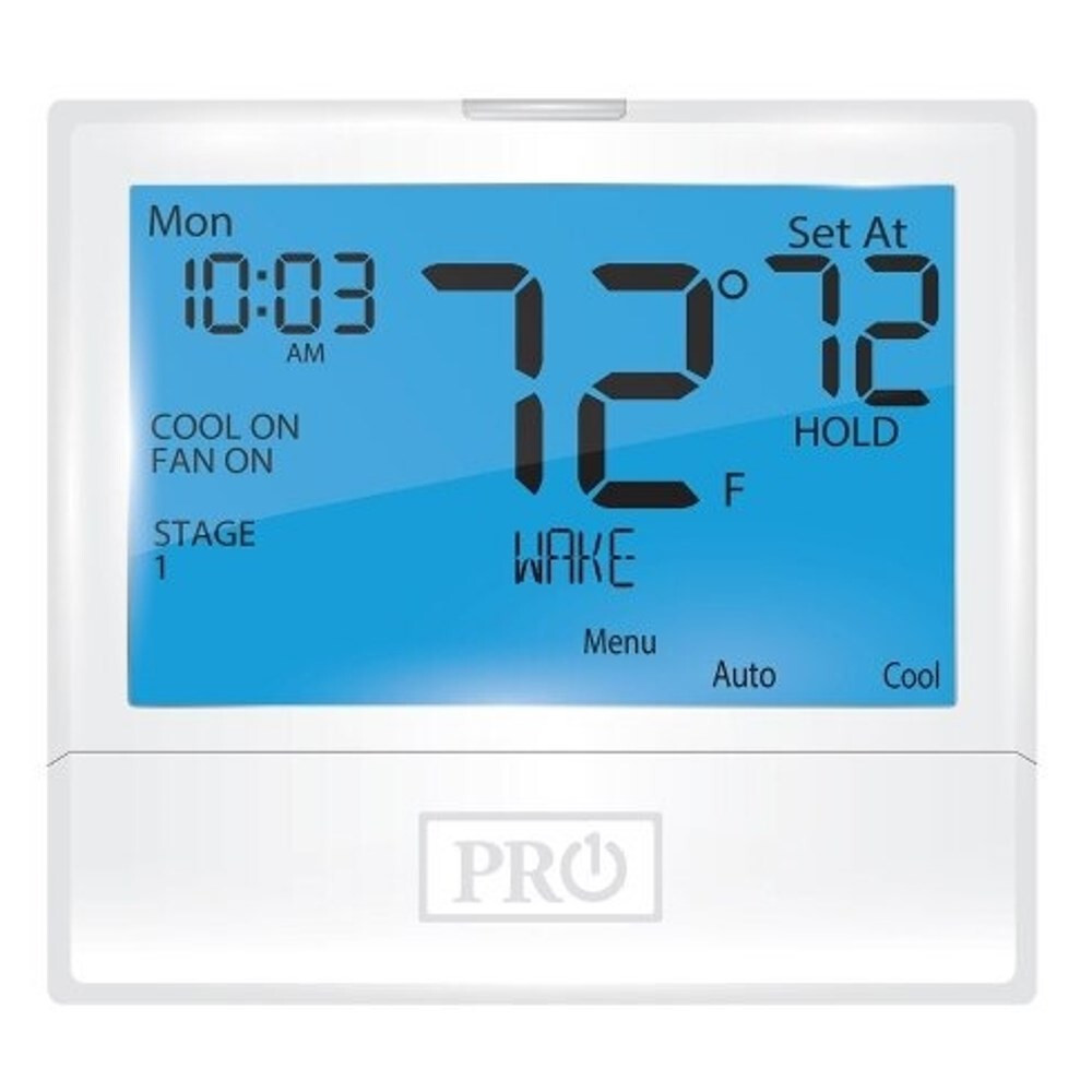 Case of (10) T855SH PRO1 IAQ Programmable Thermostat (GE: 2H/2C, HP: 3H/2C)