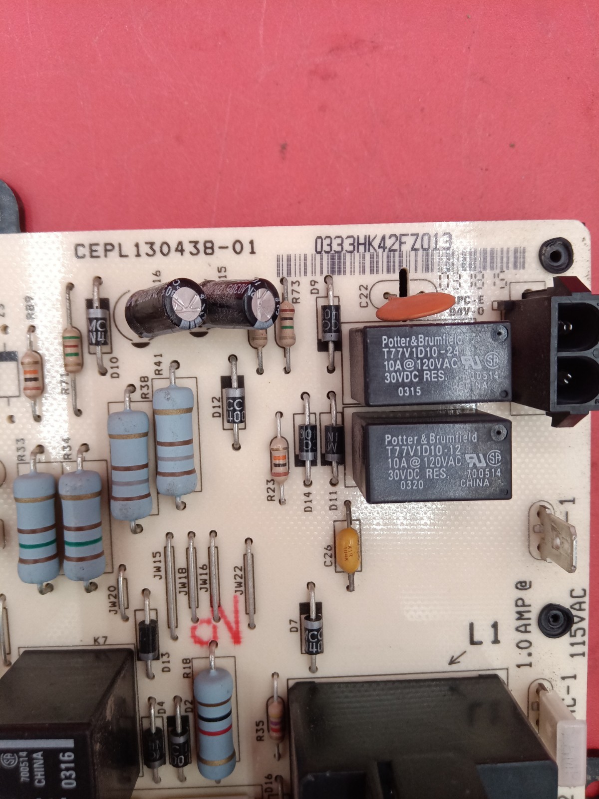 Carrier Bryant Payne CEPL130438-01 Control Circuit Board HK42FZ013