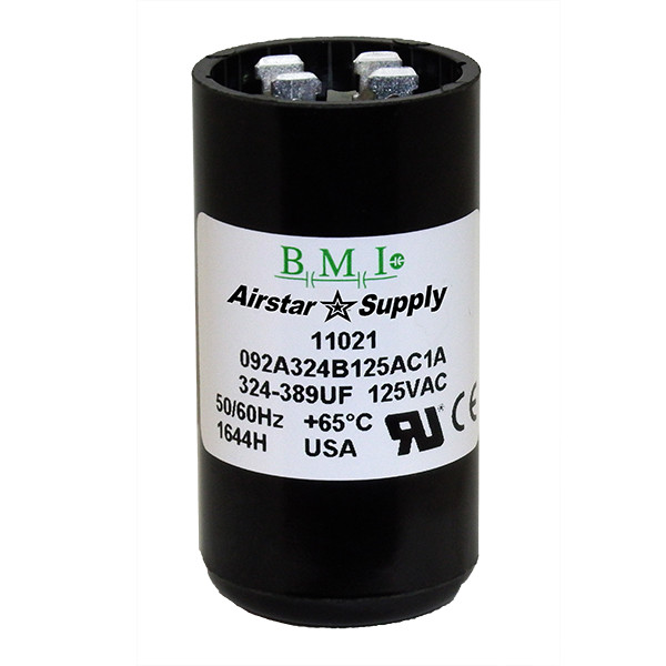 USA Start Capacitor 324-389 MFD uf 110 – 125 V Round AC Electric Motor vac volt