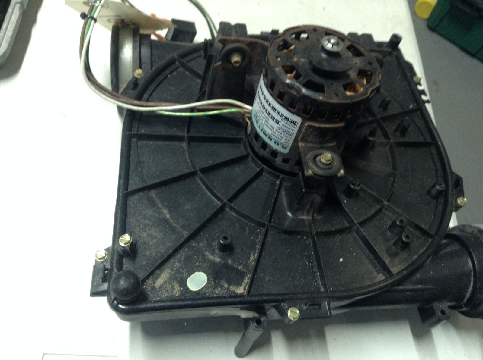 BRYANT CARRIER PAYNE HC27CB118 VENT DRAFT INDUCER MOTOR A.O. SMITH JE1E026N