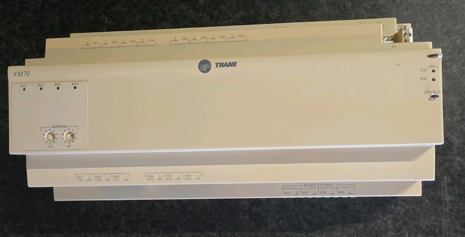 Trane XM70 Expansion Module X13651551010 Rev H HVAC Controller