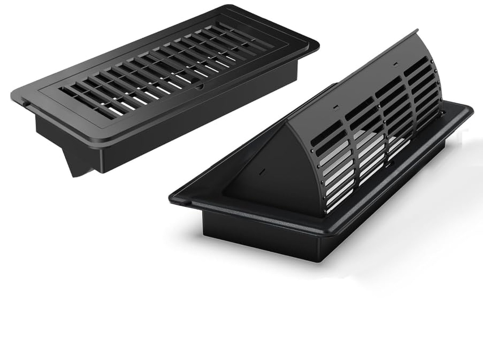 2-in-1 Vent Deflector & Floor Vent Cover, 2 Pack | Tool-Free Installation, Ad…