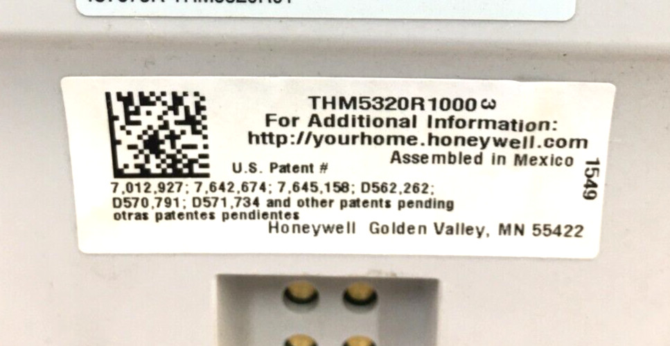 HONEYWELL THM5320R Redlink Interface Module THM5320R1000 used #D362A