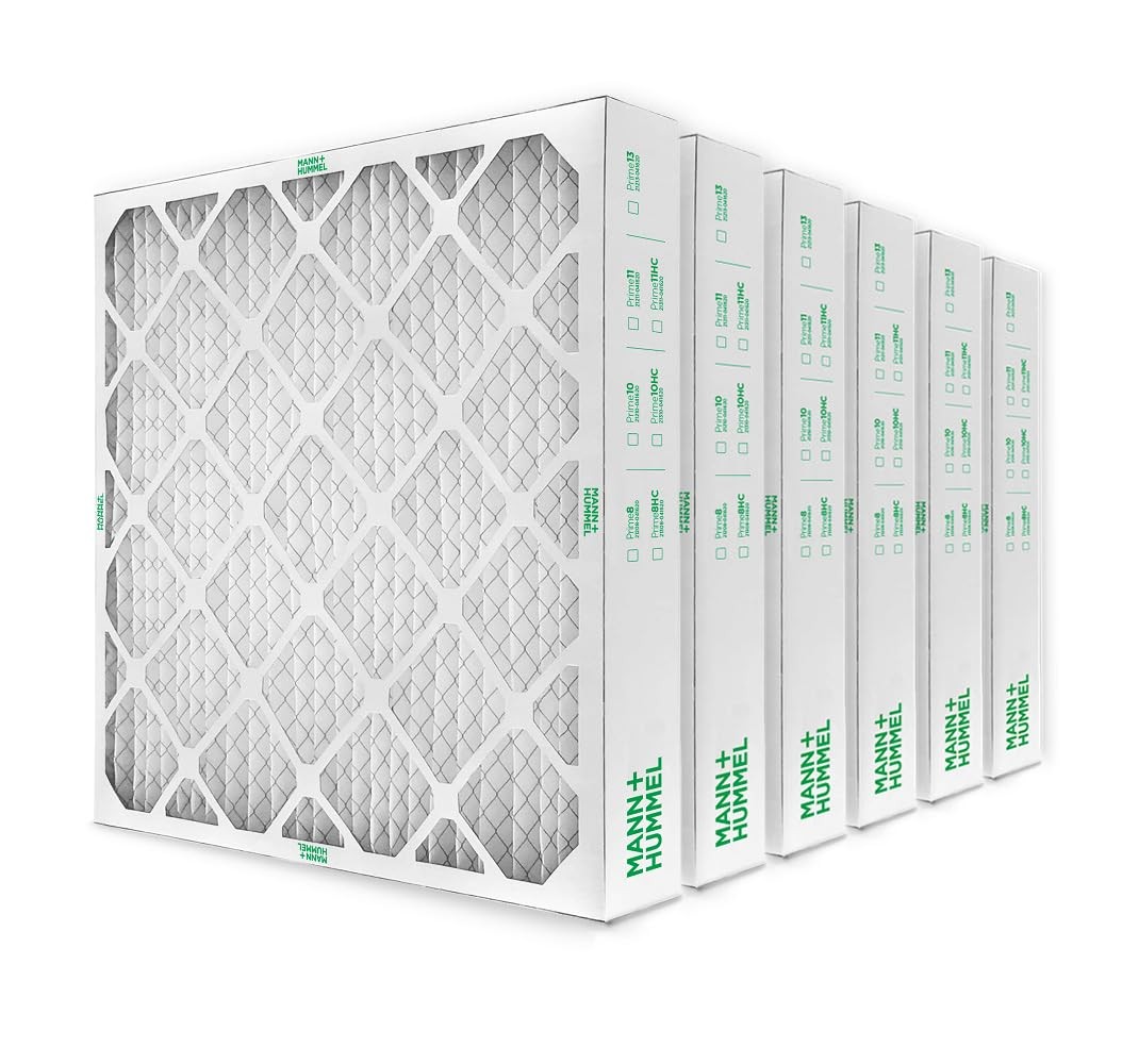Mann+Hummel Mannhummel 20X25X4 Merv 8 Pleated 4 Ac Furnace Air Filter. Case Of