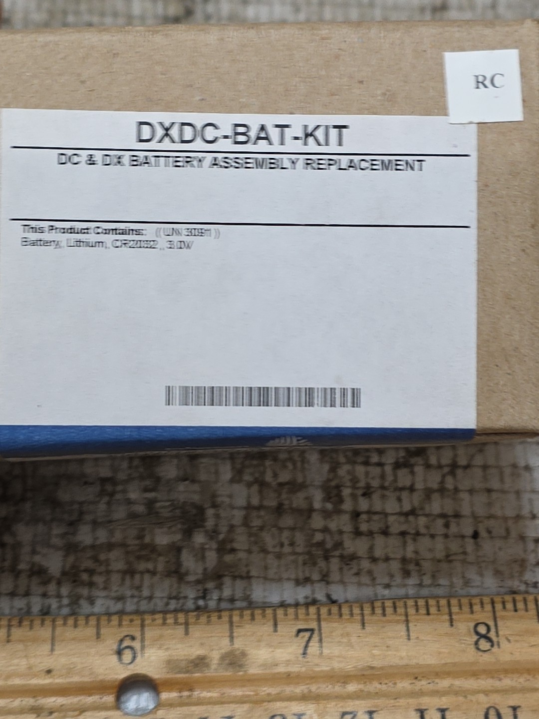 Johnson Controls DXDC-BAT-KIT, DC & DX Battery Assembly Replacement