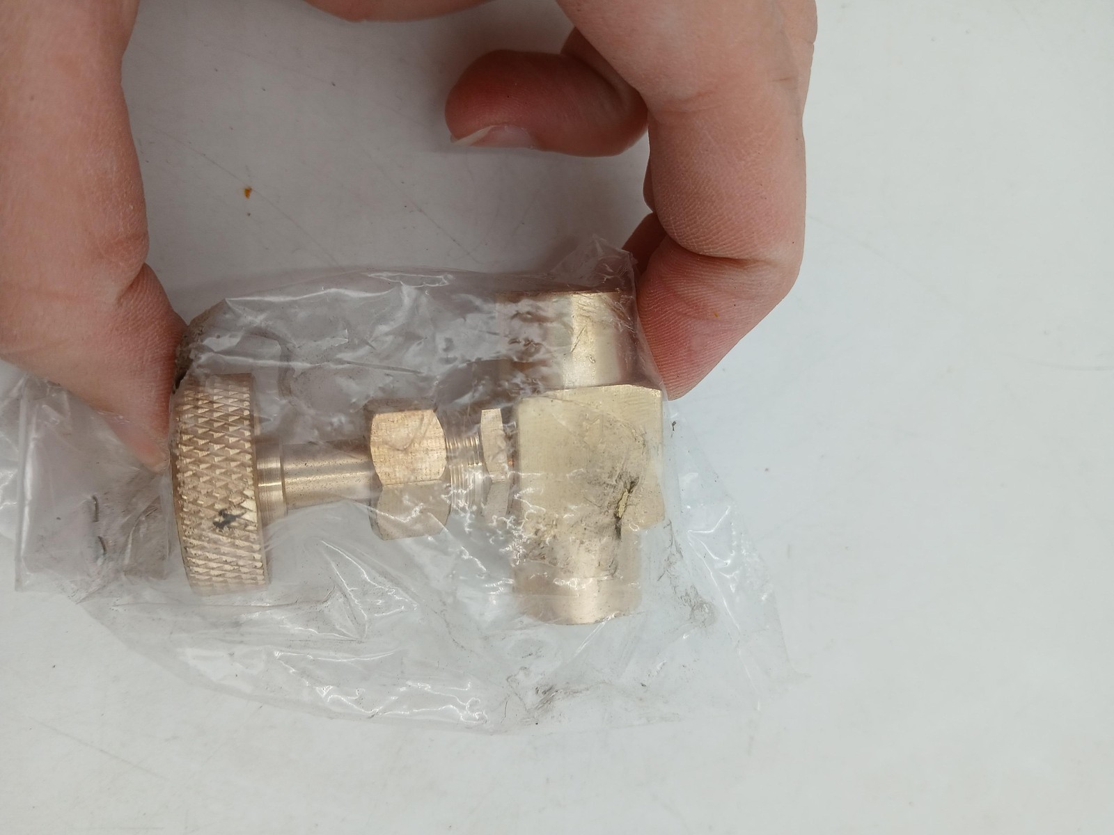 Refrigeration Access Valve Brass Service Port HVAC Shut Off Charging Fitting