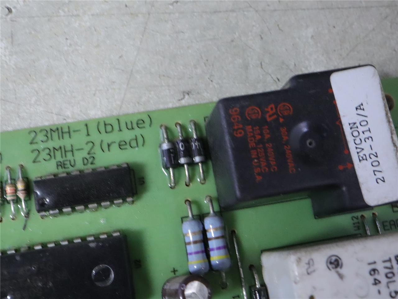 York Coleman Evcon 2702-310/A (green) Furnace Control Circuit Board 23IF-2
