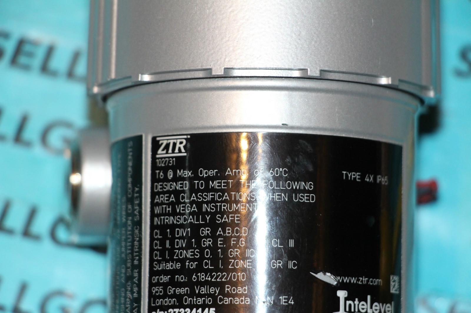 ZTR Control Systems 102731 Type: 4X IP65 Intelevel New