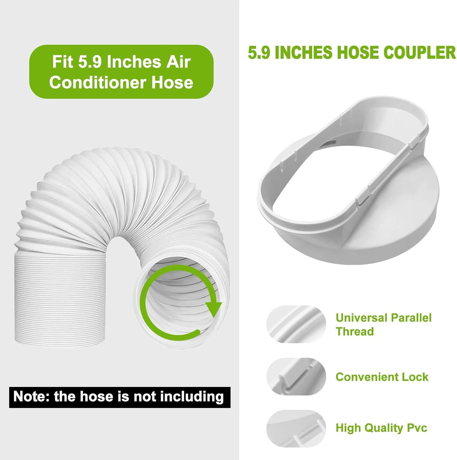 Upgrade Portable ac Window Vent Kit,ac Window Seal Kit,Portable Air Conditioner