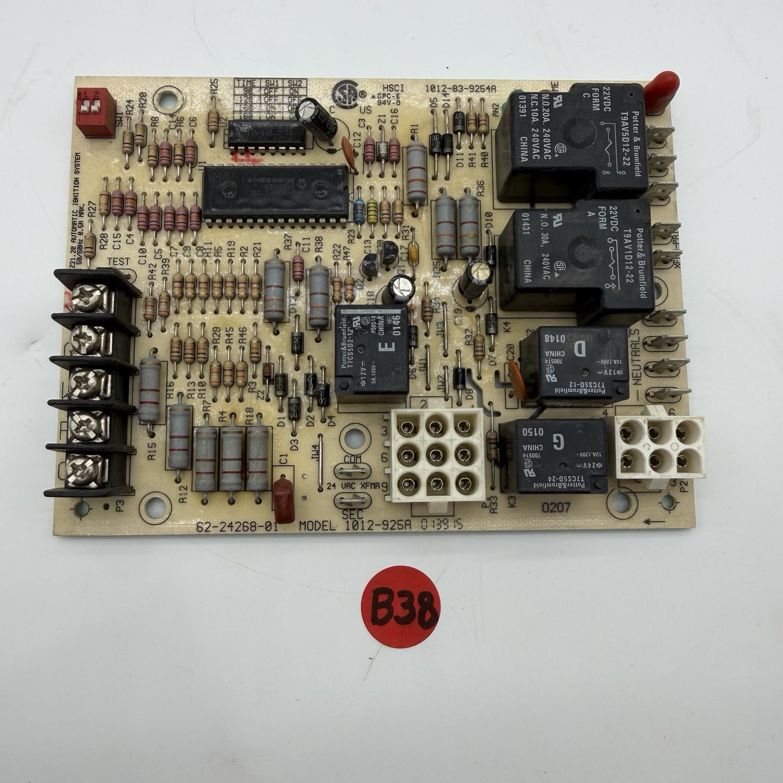 Rheem Ruud 62-24268-01 Furnace Control Circuit Board 1012-925A
