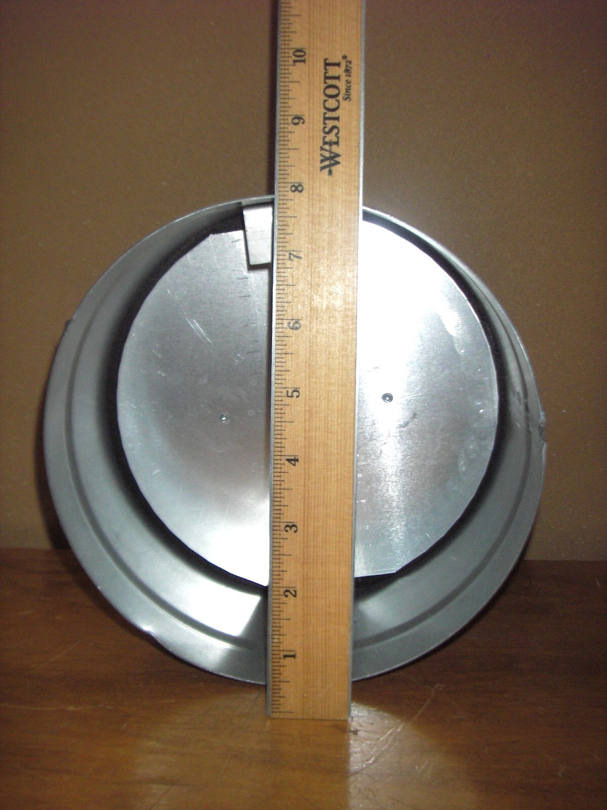 New: RUSKIN: BDR Commercial Backdraft Damper 8″ Round. Rubber Seal. Professional