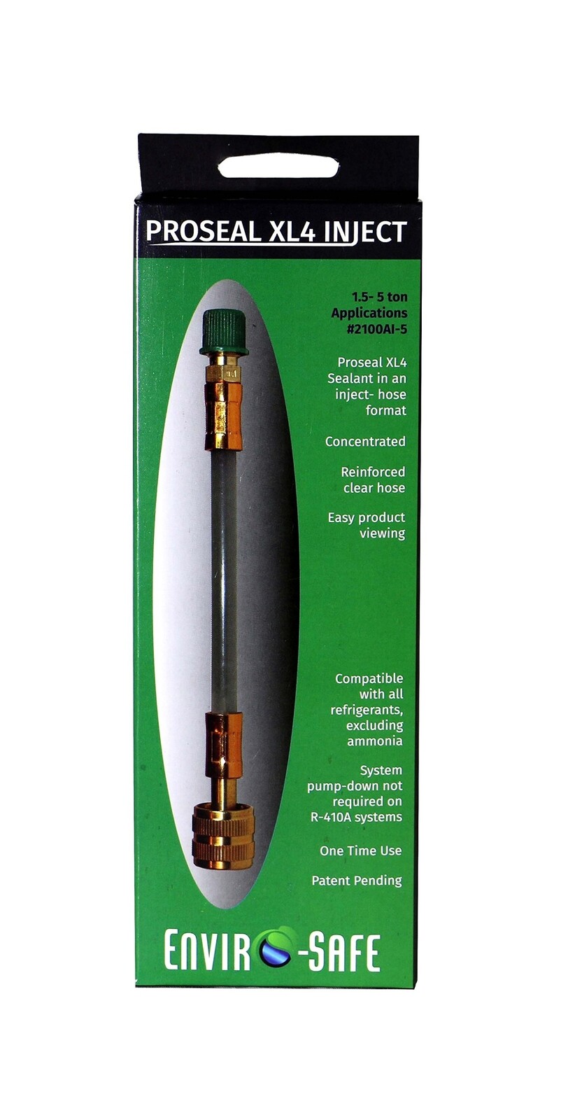 ENVIRO-SAFE Direct Inject ProSeal XL4 1.5-5 ton Inject Stop Leak R-22 Home Co…