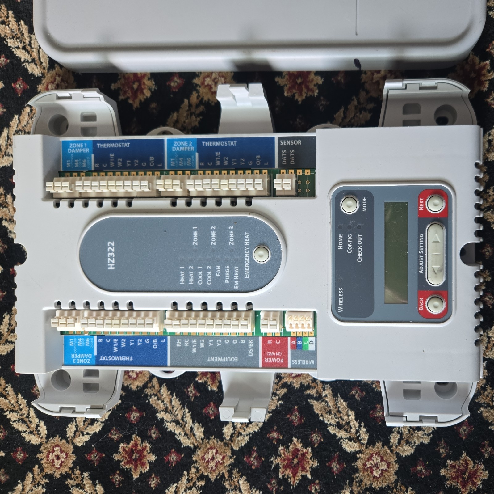 Honeywell HZ322 TrueZONE 3 Zone Control Panel Circuit Board
