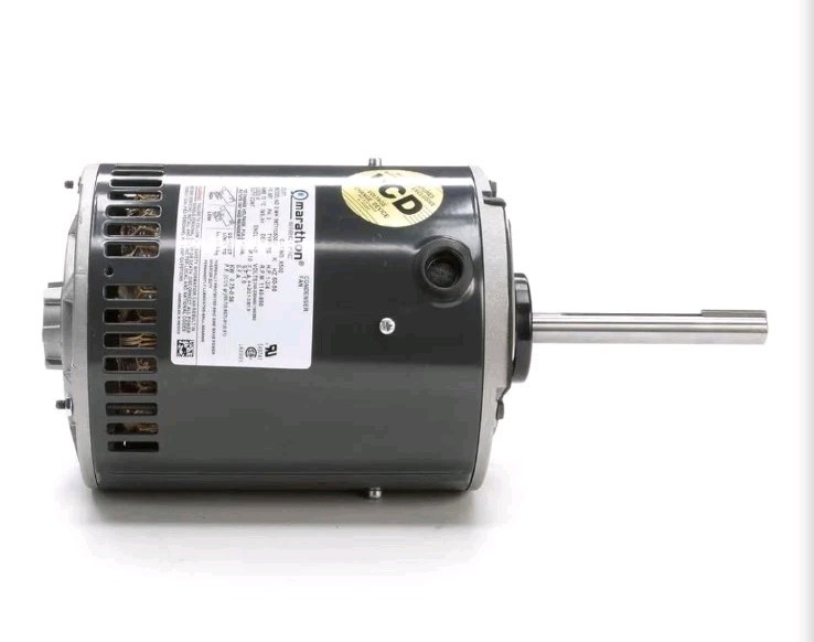 Marathon 56T11O5302 Condenser Fan Motor, 3 Phase, Open Air Over, Belly Band…